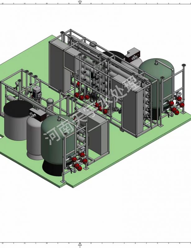 純水項(xiàng)目工藝圖