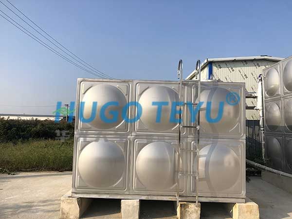 牧原集團潁泉廠區超濾設備安裝現場