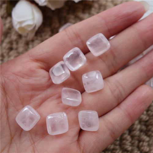 工廠直銷 巴西粉晶方形戒面，DIY飾品與美發行業的隱藏王牌